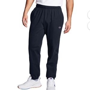 Champion Men's Closed Bottom Jersey Pants Blue New With Tags Size Medium